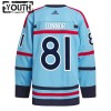 Barn Ishockey Winnipeg Jets tröja Kyle Connor Anniversary Adidas 2023-24 Blå Authentic